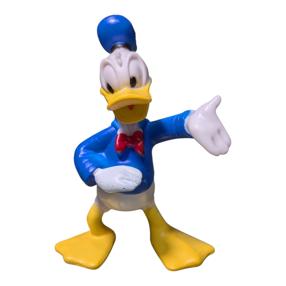 Disney Donald Duck 2.75" PVC Plastic Action Figure Vintage Excellent